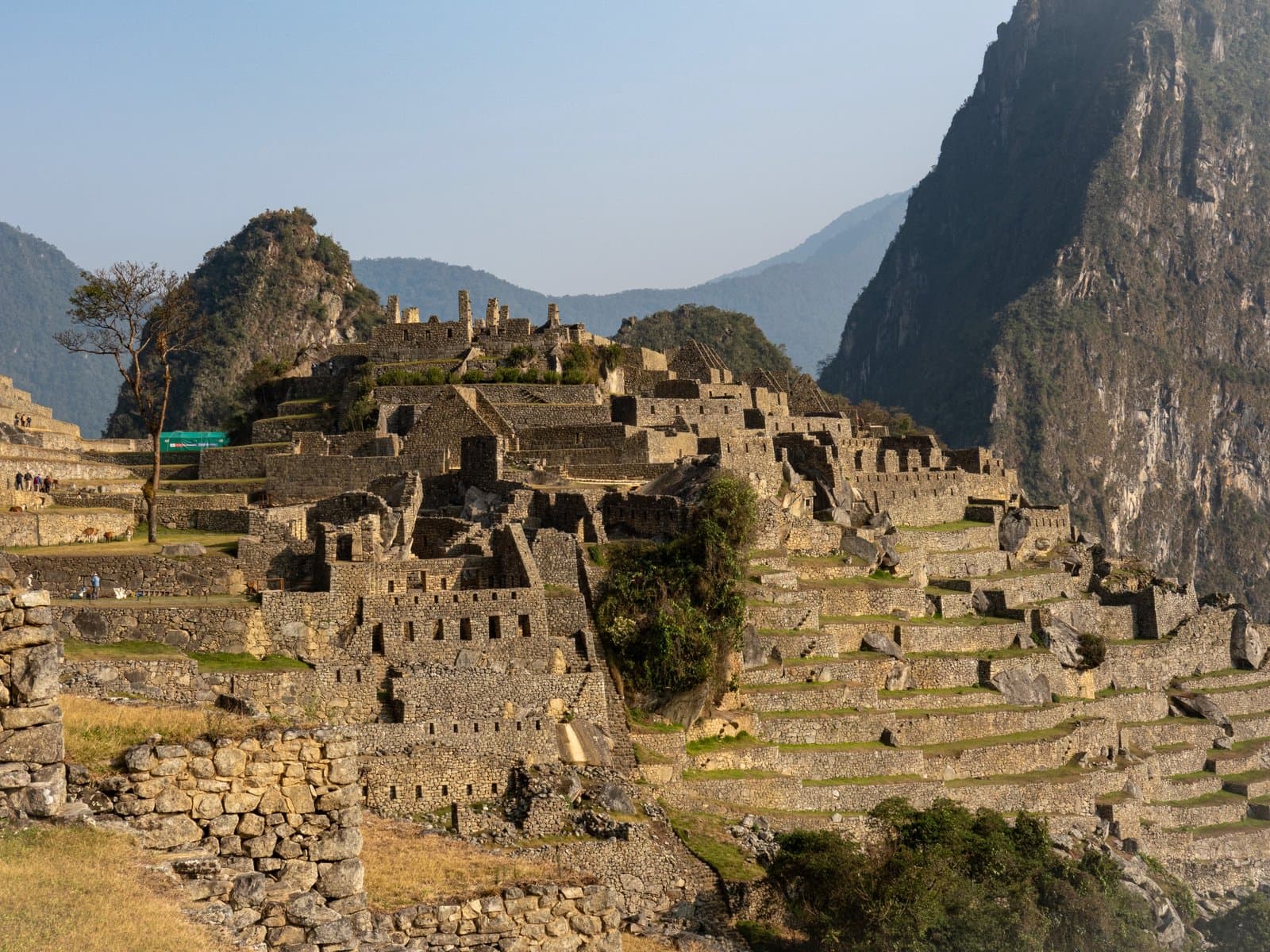 Machu Picchu citadel from the classic viewpoint